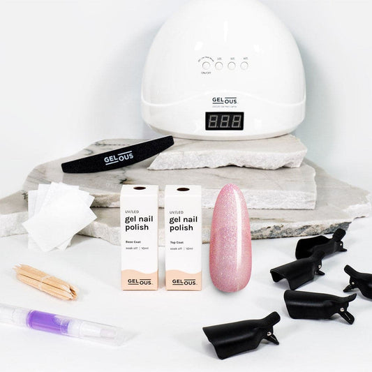 Gelous gel nail polish Sugar Dipped Starter Pack - photographed in New Zealand