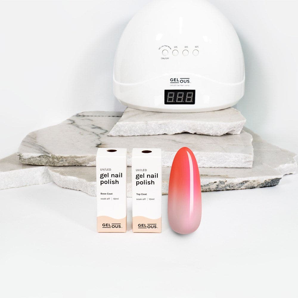 Gelous gel nail polish Thermal Happy Hour Basic Pack - photographed in New Zealand