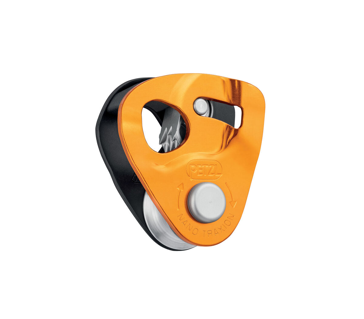 Petzl Nano Traxion Capture Pulley- Orange