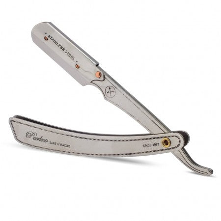 Parker Swing Lock Barber Razor Heavy Duty Stainless Steel Handle
