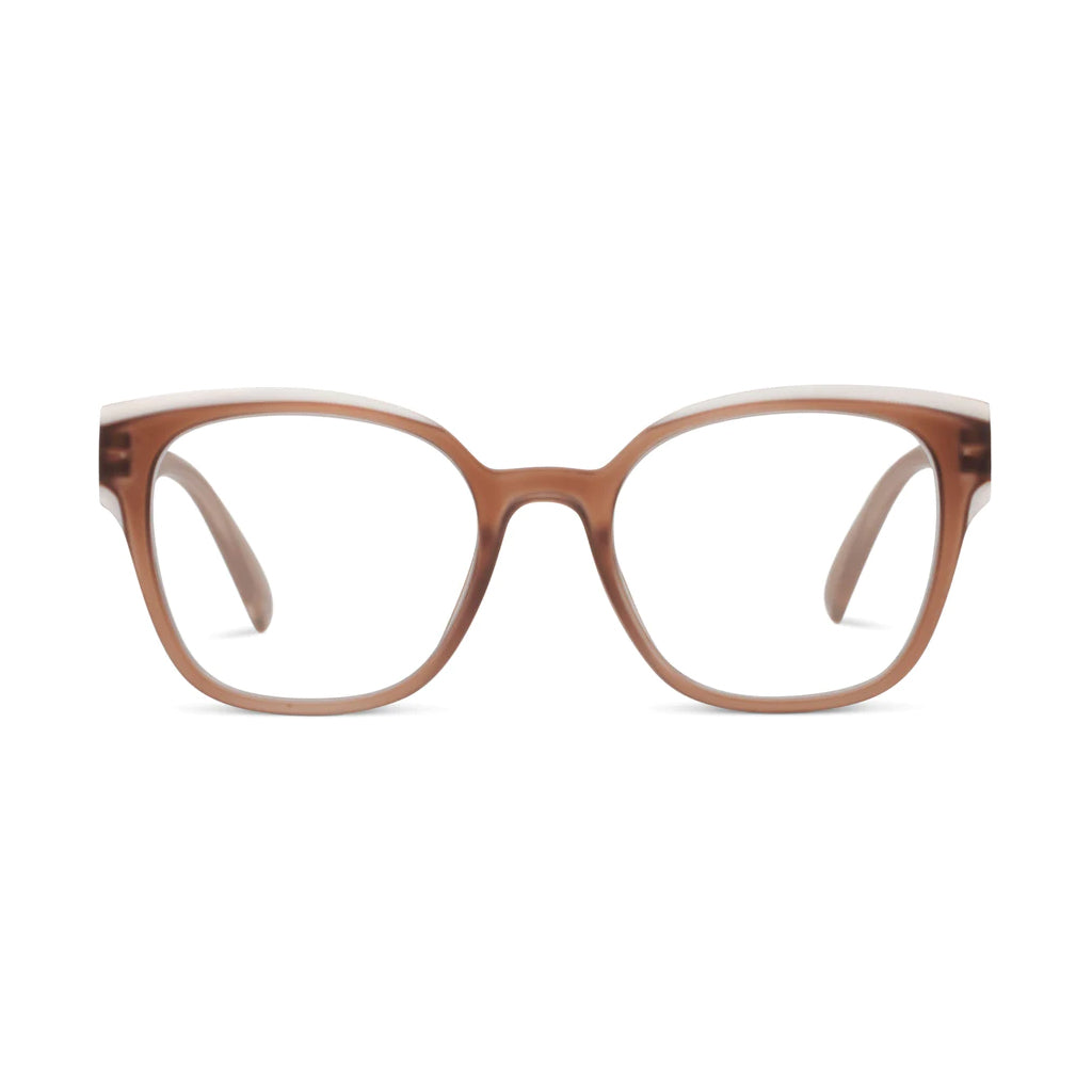 Peepers Readers If You Say So frame in Brown front view