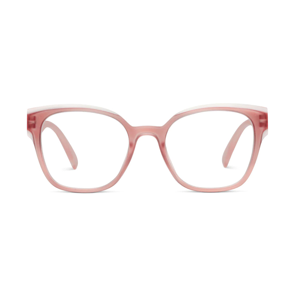 Peepers Readers If You Say So frame in Pink front view