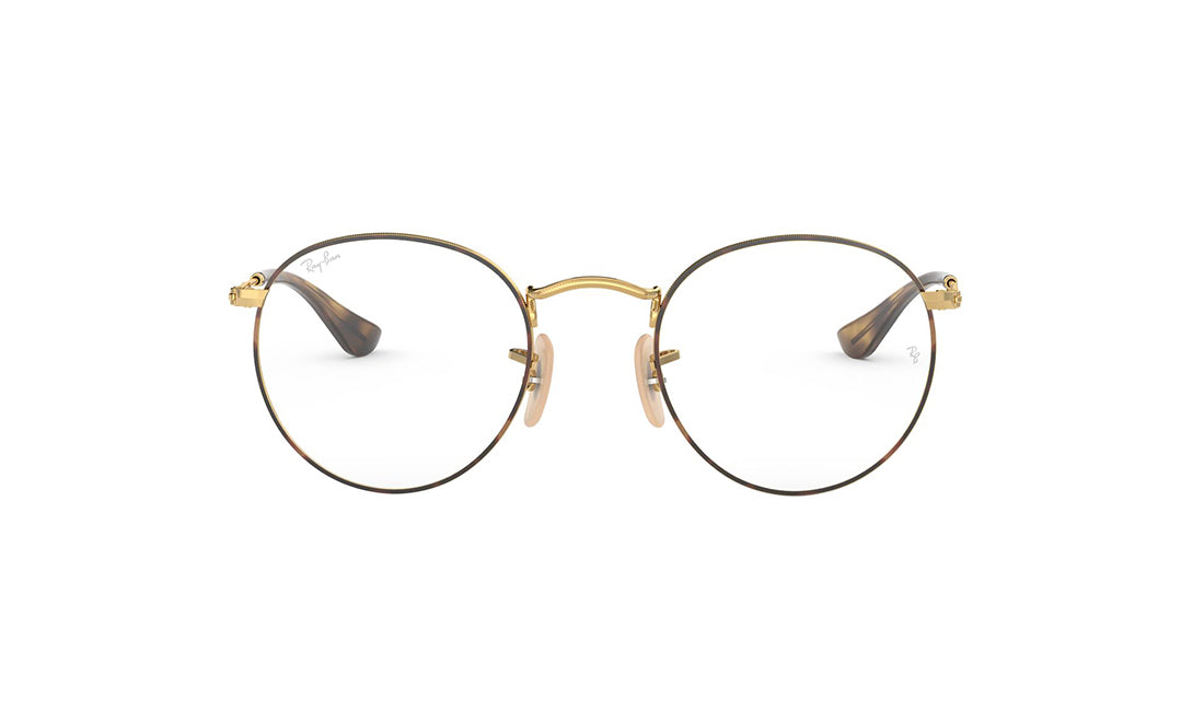 Frames Rayban 0RX3447V Black, Frames, Gold, Grey, Havana, Mens, Metal, Prescription, Rayban, Round, Small