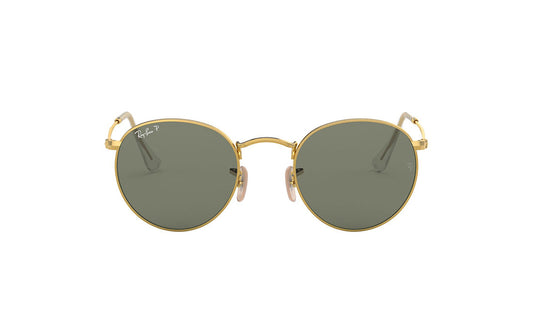 Sunglasses Rayban 3447 (Polarized) Gold, Medium, Mens, Metal, Polarized, Prescription, Rayban, Round, Small, Sunglasses, Unisex, Womens