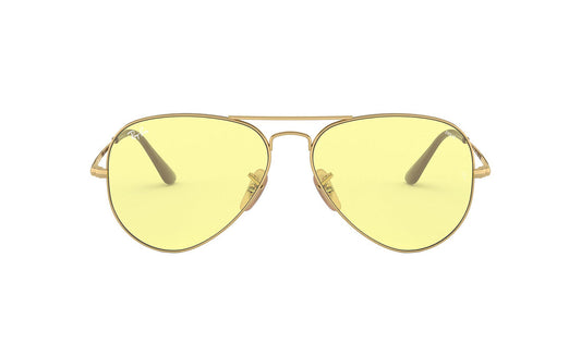 Sunglasses Rayban 3689 (Photochromic) Aviator, Gold, Medium, Mens, Metal, Photochromic, Prescription, Rayban, Small, Sunglasses