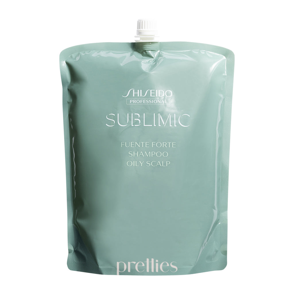 Shiseido SUBLIMIC Fuente Forte Shampoo (Oily Scalp - Green) (Refill) 1800ml