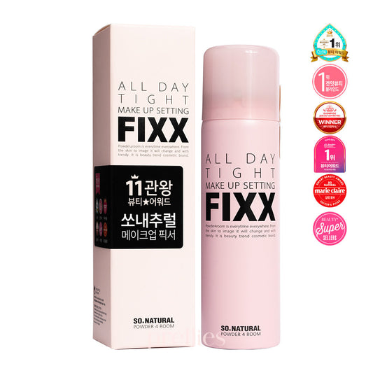 So Natural FIXX All Day Tight Make Up Setting Fixer 75ml