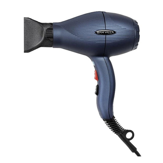 Pro Light Ionic Blow Dryer - Midnight Blue - Sam Villa