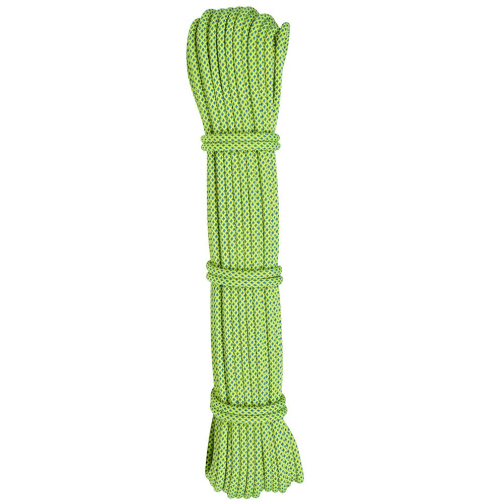 Jinsenhg Climbing Rope Portable 6Mm Non-Slip Downhill Rope Outdoor Climbing Rope Rope Outdoor Activity Survival Accessory Green 1M