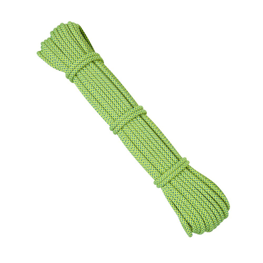 Jinsenhg Climbing Rope Portable 6Mm Non-Slip Downhill Rope Outdoor Climbing Rope Rope Outdoor Activity Survival Accessory Green 1M