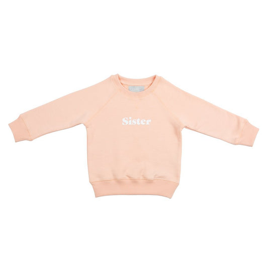 Bob & Blossom Peach Sister Sweatshirt