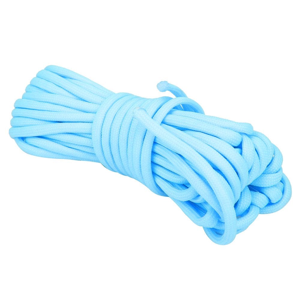 Camping Rope, Luminous Paracord Rope, 308.6Lb for Outdoor Climbing Camping Hiking Green