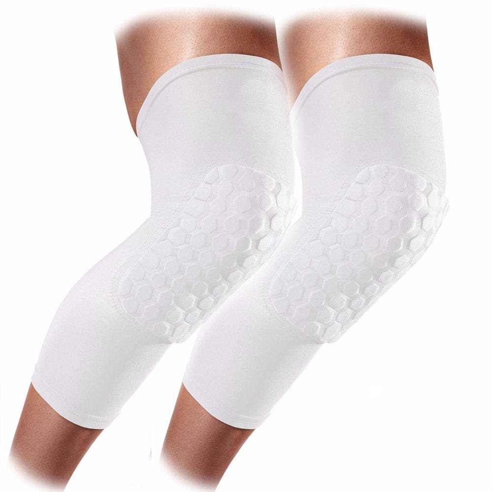 CFR Knee Support Long Knee Pad Honeycomb Crashproof Basketball Protective Pads Leg Knee Long Sleeves Pair