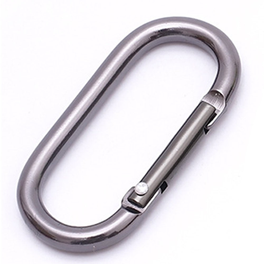 Climbing Carabiner Heavy Duty: Carabiner Clip Oval Locking Carabiner for Outdoor