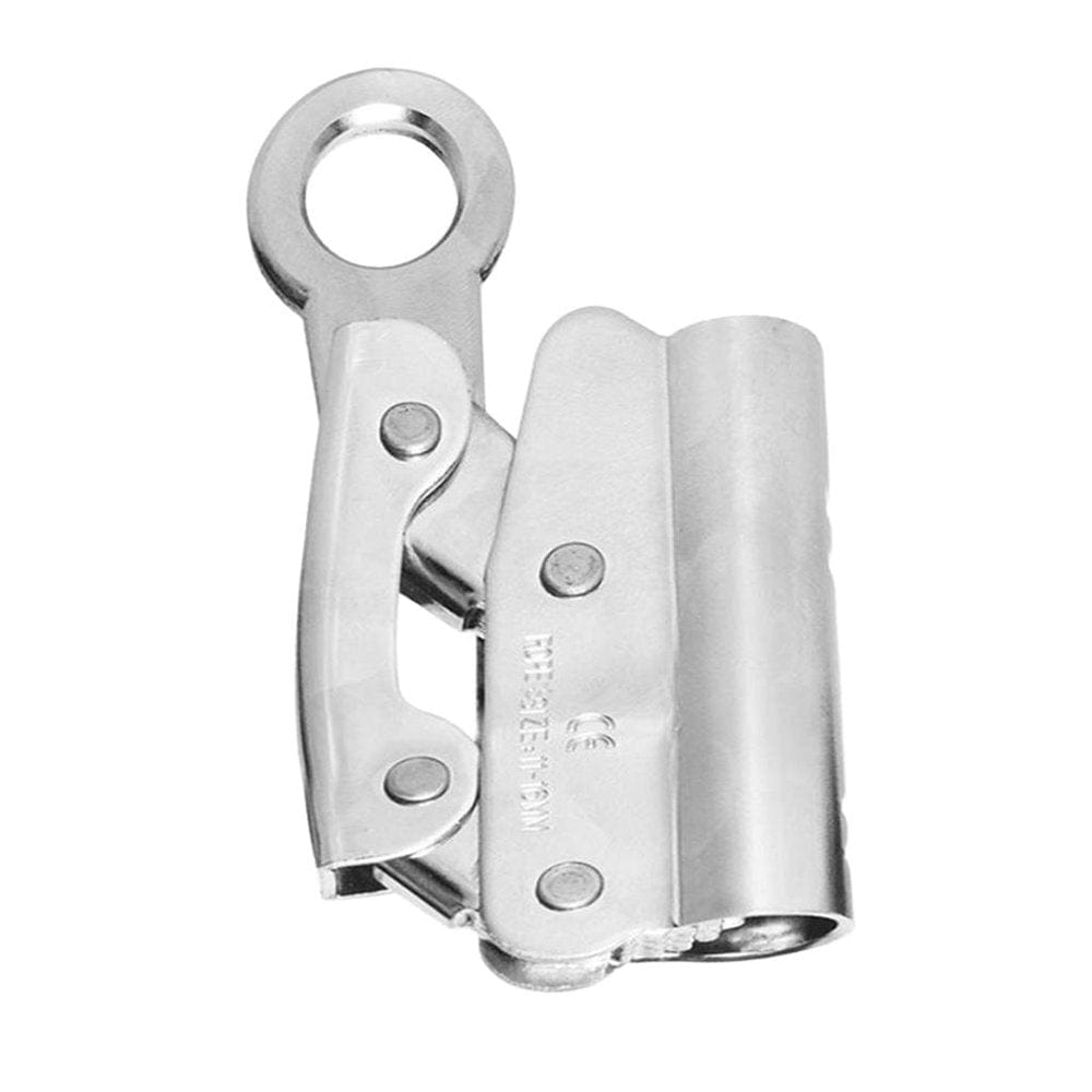 Climbing Fall Protect Carabiner Rope Grab Ascender 11 16Mm Rope for Abseiling B 6KN