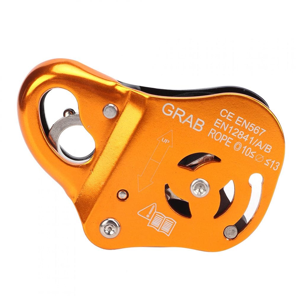 Climbing Rope Grab, Rope Grab, Outdoor for Mountaineering Rock Climbing Rappelling Life Saving