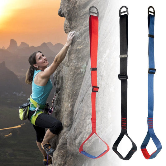 COOLL Foot Belt Wear Resistant High Strength Portable Climbing Rope Foot Loop for Mountaineering