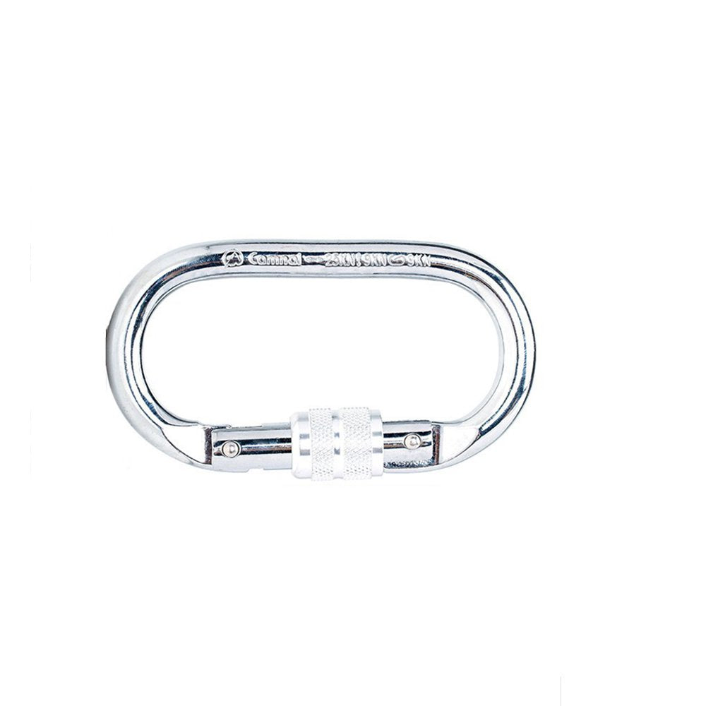 ABIDE Climbing Carabiner Equipment Simple Climb Carabiners Safety Buckle Safe Lock Tool Locking Accessory for Sports Protect