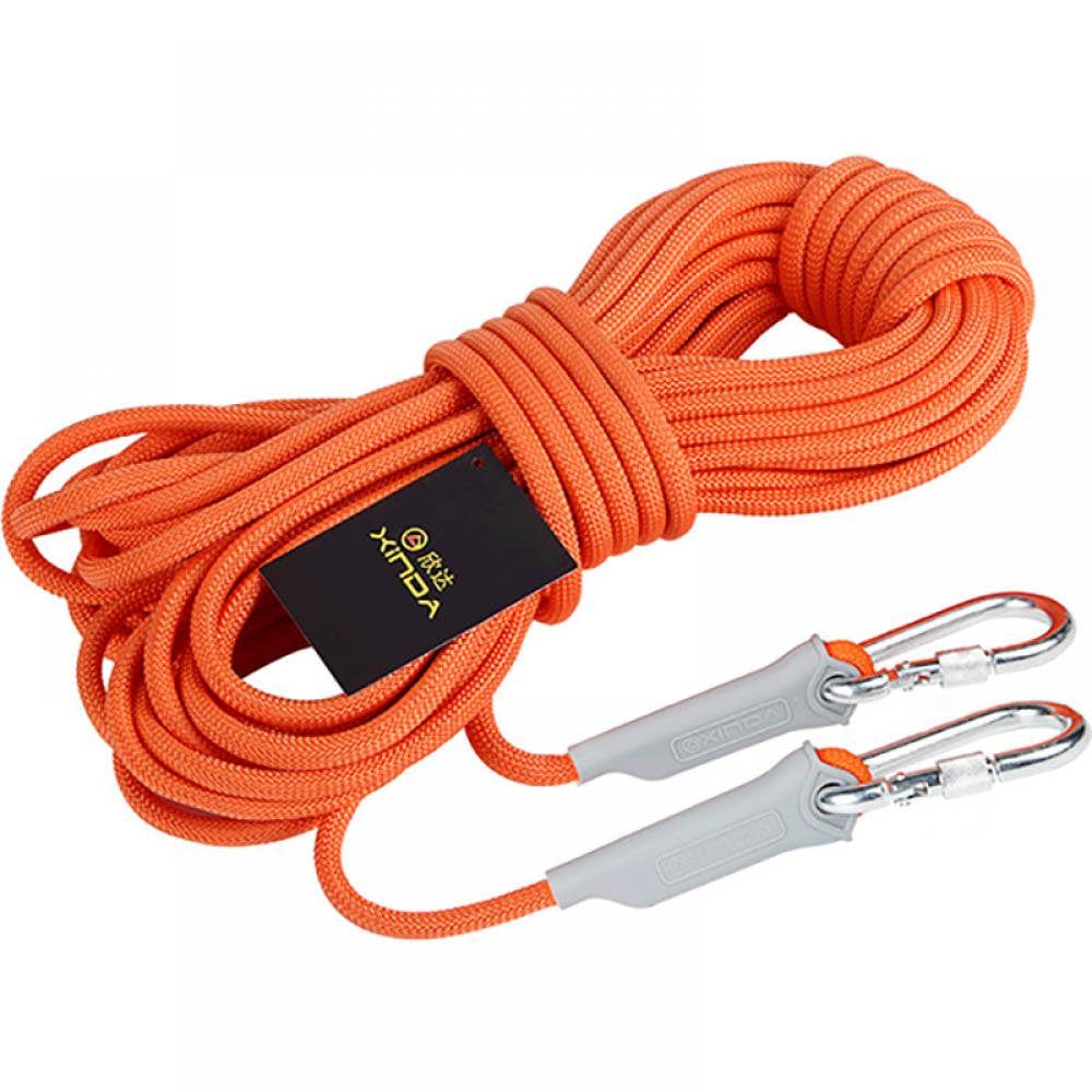 Dragonus Powerful Static Rock Climbing Rope - High Strength Static Climbing Rope - Rock Mountaineering Climbing Gear - Rescue Rope - Heavy Duty Rope