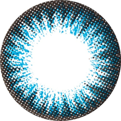 2 Tone Blue Contacts