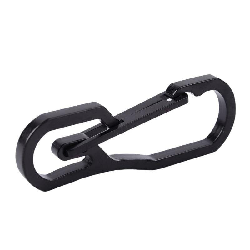 EDC Keychain Carabiner 420 Stainless Steel Quick Release Anti-Lost Outdoor Climbing Accessories