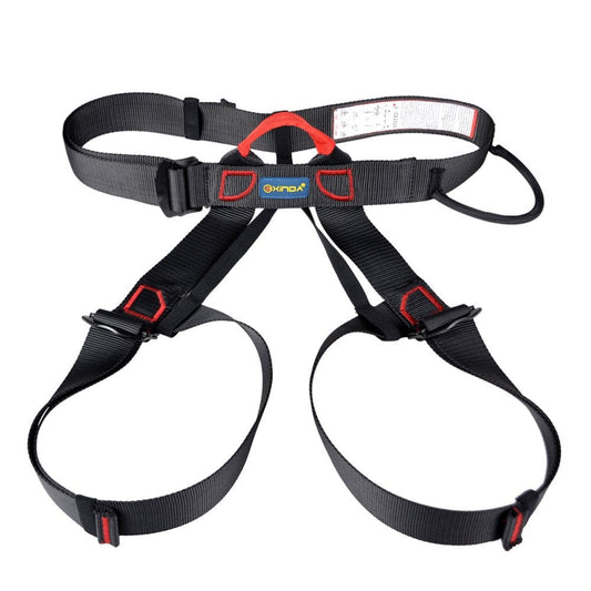 ELENXS Outdoor Climbing Waist Leg Harness Portable Strap Survival Emergency Mountaineering Aerial Protective
