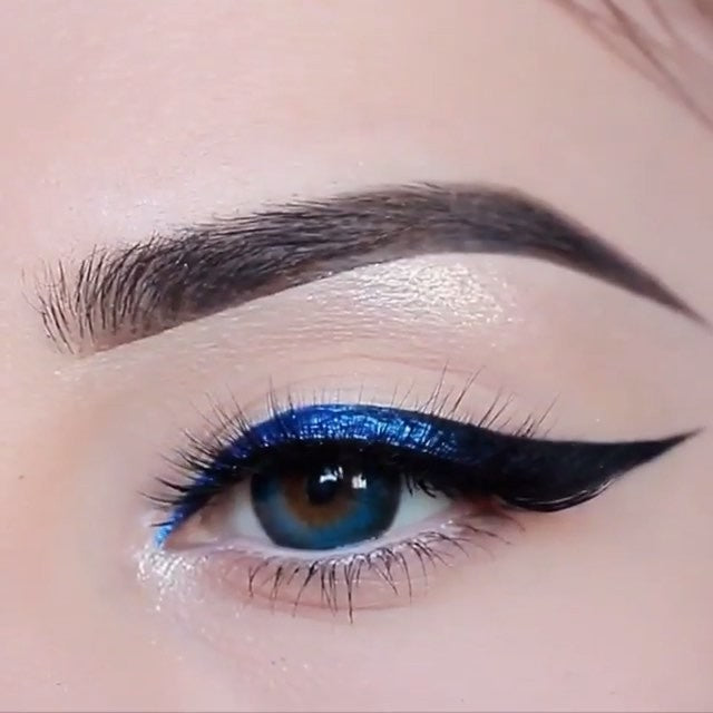 2 Tone Blue Contacts