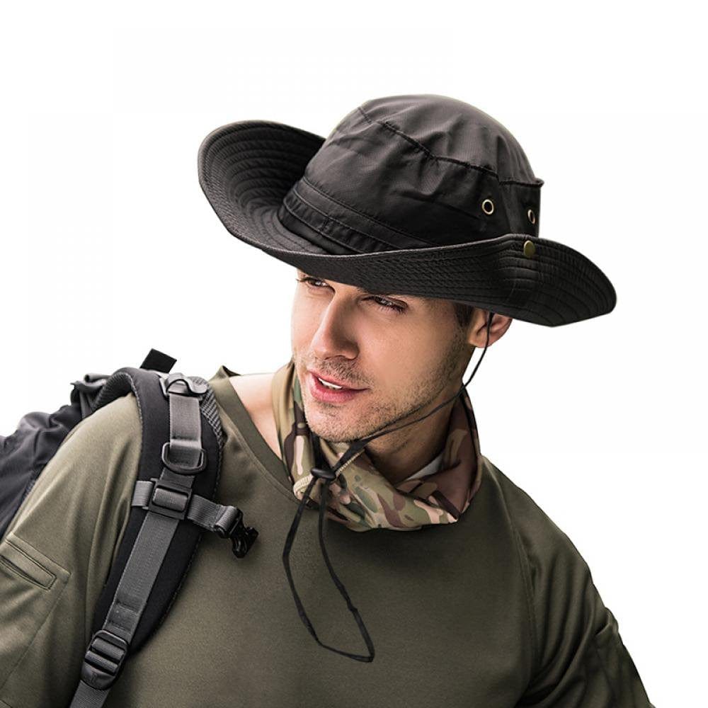 Fisherman Bucket Hat Quick-Drying Sunshade Sports Cap Outdoor Fishing Cycling Climbing Sportswear Accessories
