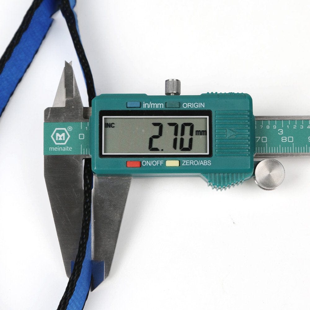 Flm 22KN Outdoor Rock Climbing Hiking Nylon Bearing Strap Sling Reinforced Rope Belt