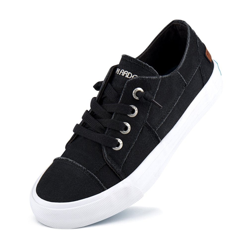 JENN ARDOR Women’S Slip on Shoes Canvas Comfortable Sneakers Walking Flat Lady Shoes Loafers for Walking, Running, Climbing