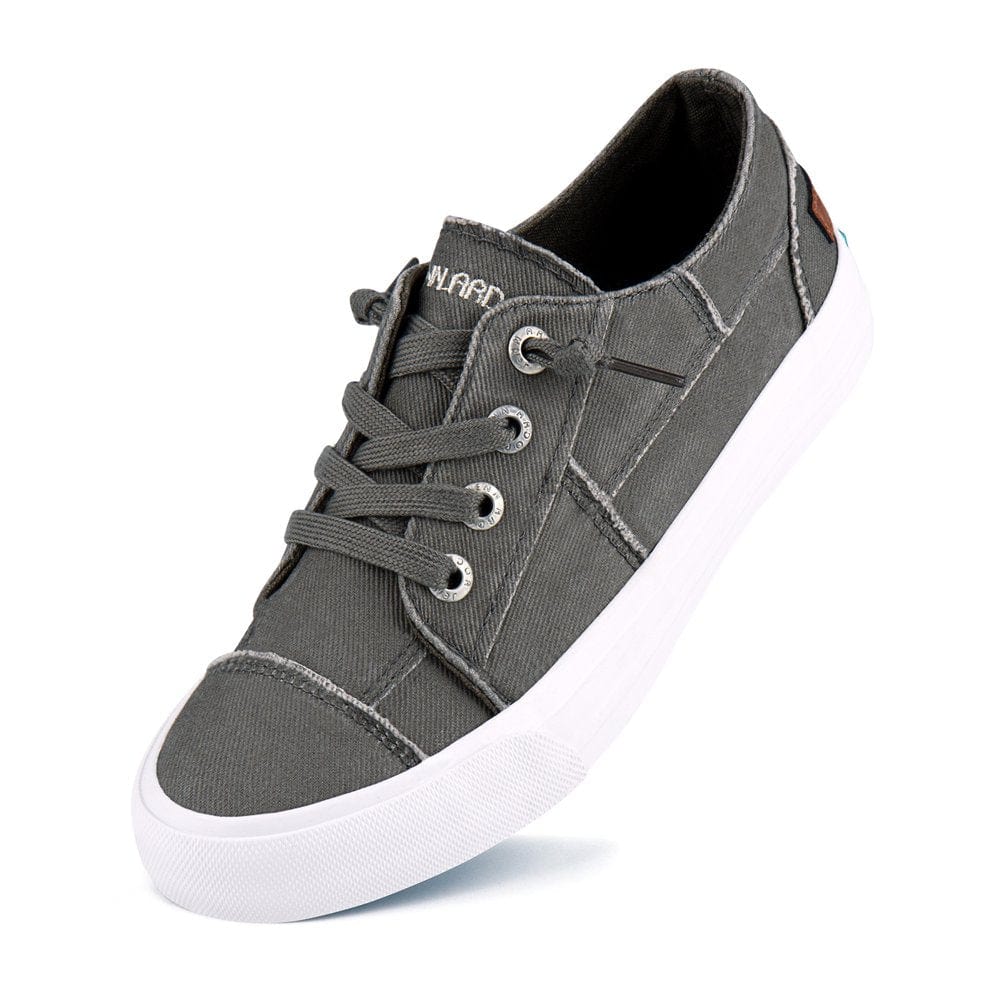 JENN ARDOR Women’S Slip on Shoes Canvas Comfortable Sneakers Walking Flat Lady Shoes Loafers for Walking, Running, Climbing