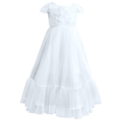 Girl's Clothing White / 8-9 years / China Flower Girl Dress