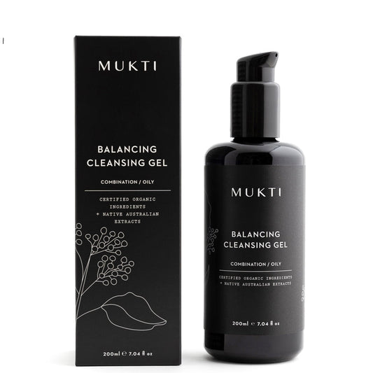 Mukti Organics Balancing Cleansing Gel 200ml