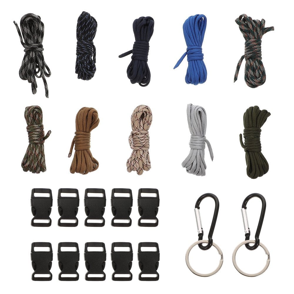 NUOLUX Portable Climbing Ropes High Strength Outdoor Umbrella Ropes (Random Color)