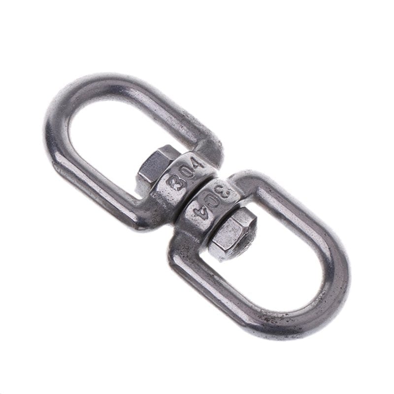 OOKWE Stainless Steel Rotation Quick Hook Buckles Outdoor Rock Climbing Hiking Equipment Rotating Carabiner Climing Accessory