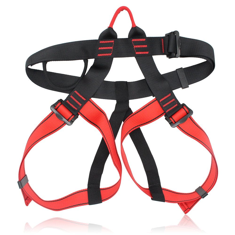 Outdoor Half Body Rock Climbing Harness,Tree Climb Gear,Fall Protection Safety Harness for Protect Waist Harness for Mountaineering