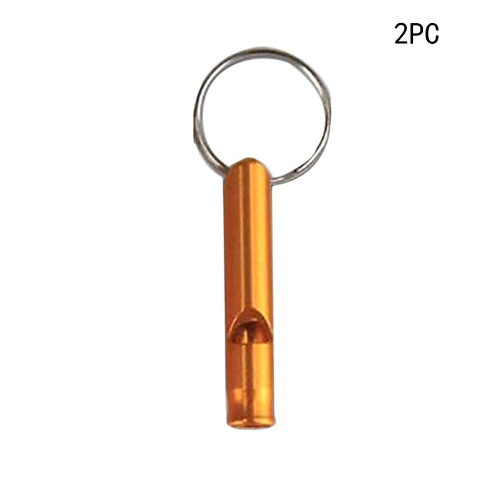 Outdoor Hiking Camping Climbing Emergency Whistleoutdoor Training Whistle 2Pc Sports Safety Protection Outdoor Accessories