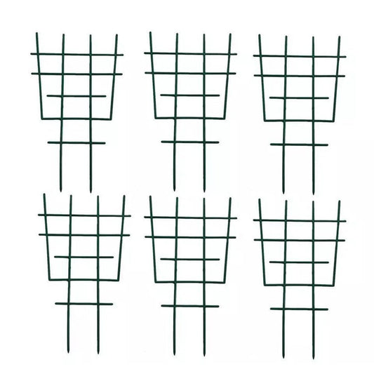 Papaba Plant Support Stands,6Pcs Plant Plastic Support Brackets Climbing Trellis Flower Stands Garden Tool