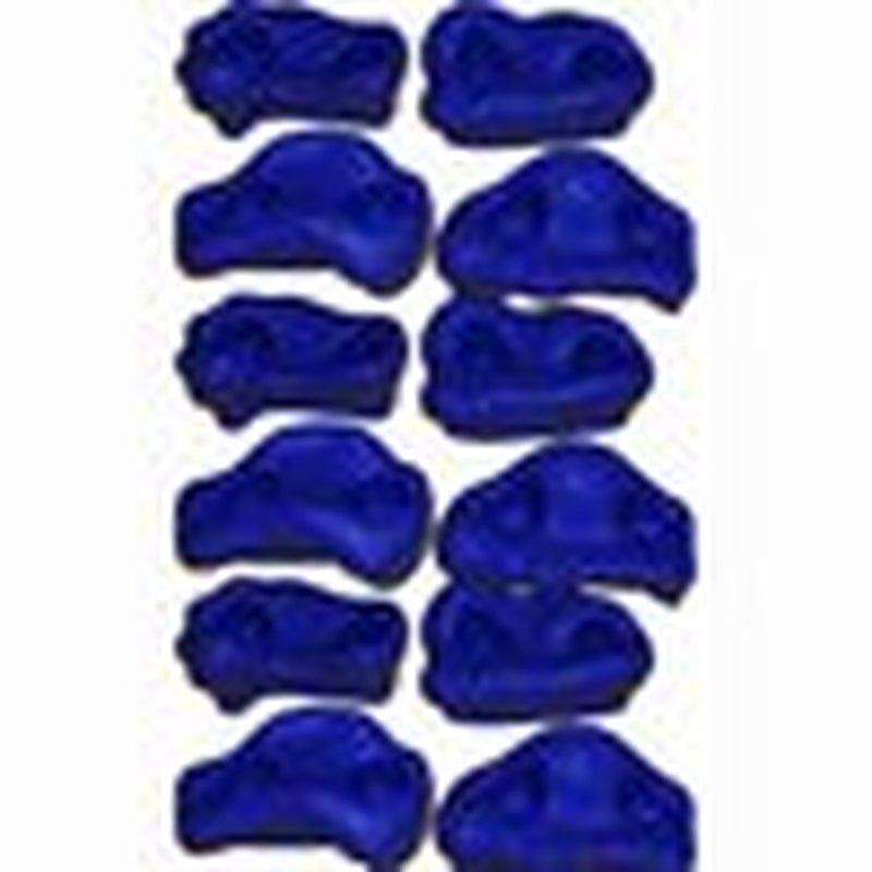 Playkids Rock Holds (Small) for Swing Set Playground Rock Wall - Rock Climbing Pegs Grips for Kids Children