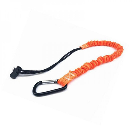Popvcly Climbing Rope Carabiner Outdoor Retractable Safety Rope Elastic Telescopic Climbing