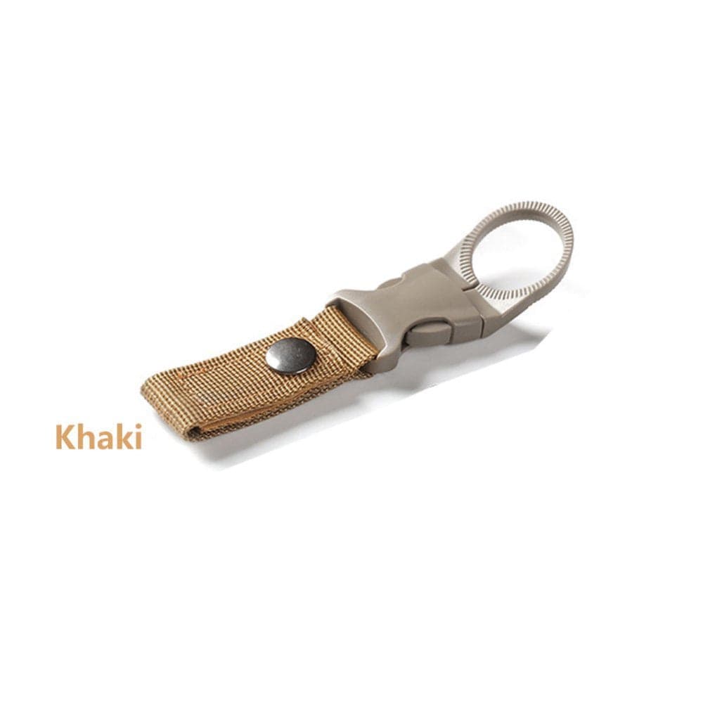 Portable Water Bottle Hanging Buckle Multifunctional Webbing Carabiner Carrying Clip Outdoor Climbing Hiking Accessories