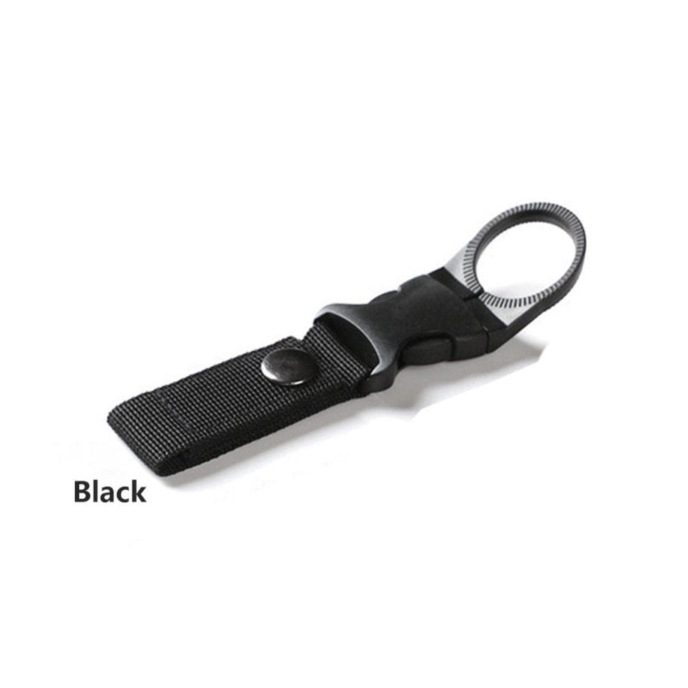 Portable Water Bottle Hanging Buckle Multifunctional Webbing Carabiner Carrying Clip Outdoor Climbing Hiking Accessories
