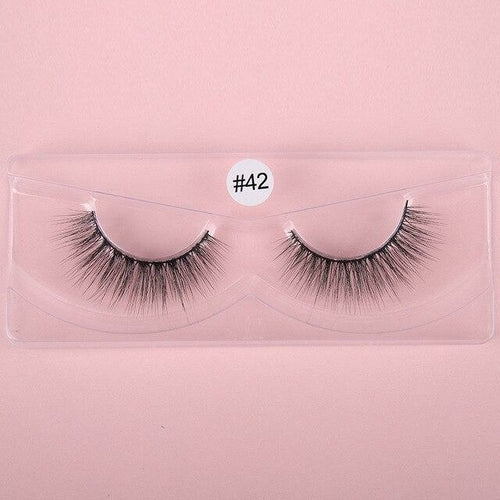 3D Mink Eyelashes Natural Silk Eyelashes: Wholesale