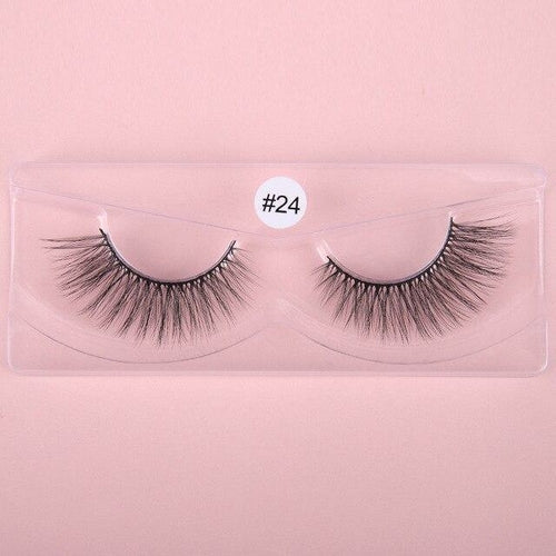 3D Mink Eyelashes Natural Silk Eyelashes: Wholesale
