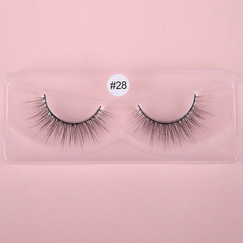 3D Mink Eyelashes Natural Silk Eyelashes: Wholesale