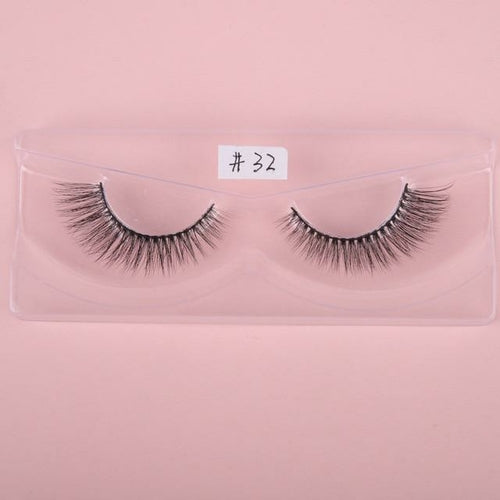 3D Mink Eyelashes Natural Silk Eyelashes: Wholesale