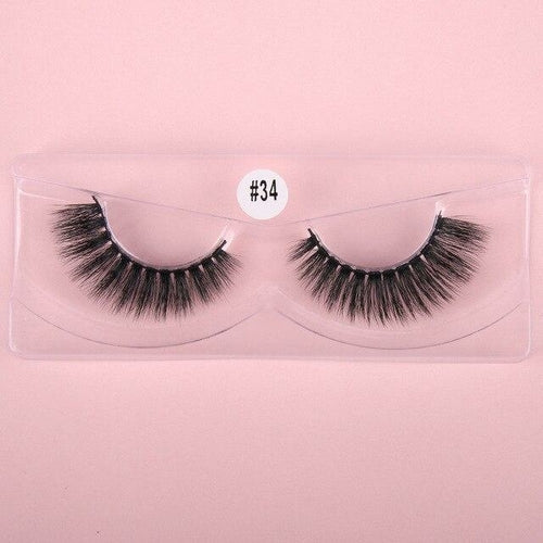 3D Mink Eyelashes Natural Silk Eyelashes: Wholesale