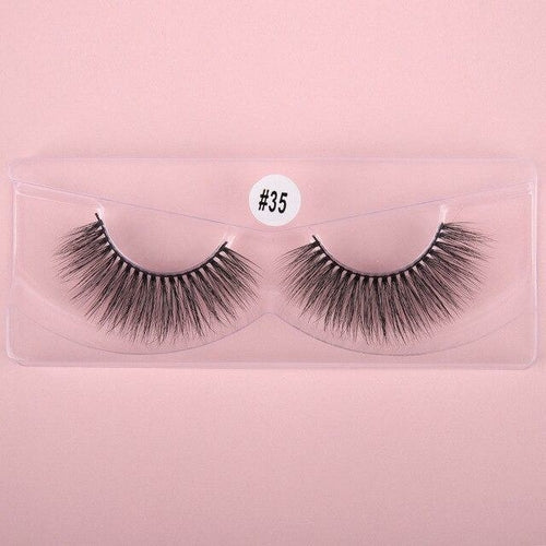 3D Mink Eyelashes Natural Silk Eyelashes: Wholesale