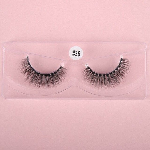 3D Mink Eyelashes Natural Silk Eyelashes: Wholesale