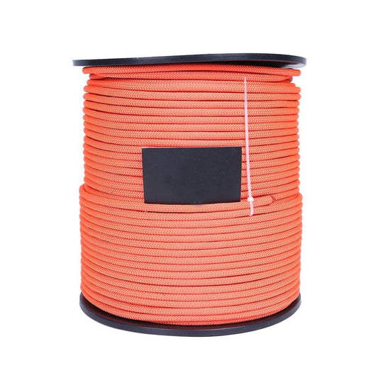 ROBOT-GXG Climbing Rope Outdoor Mountaineering Rock Climbing Safety Cord Arborist Secure Lanyard, Orange